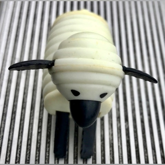 Vintage 1971 Antique FISHER PRICE Little People Miniature Plastic Toy SHEEP - Picture 7 of 9